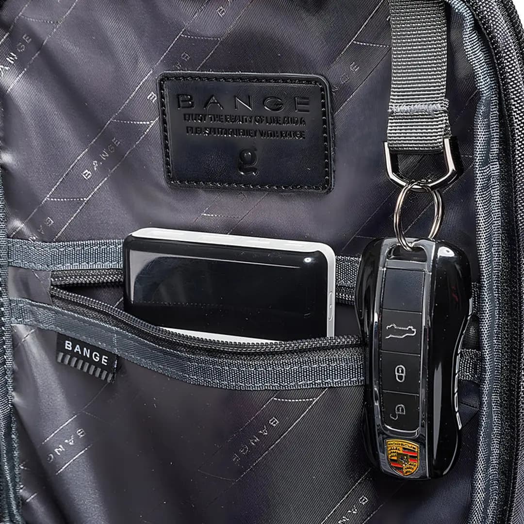 کیف دوشی کراس بادی اصل BG-7082 رمز دار با پورت USB — تصویر ۸