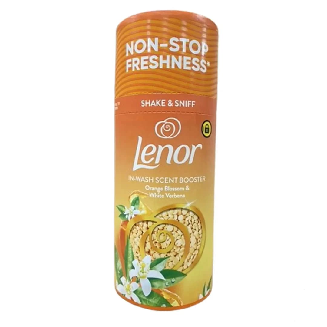 دانه های خوشبو کننده لباس لنور Lenor رایحه Orange Blossom and Wihte Verbena حجم 155 گرم — تصویر ۶