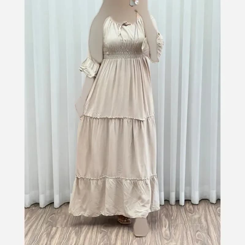 ساحلی عروسکی ململ فری سایز مناسب 40 تا 48 نخ ململ — تصویر ۸