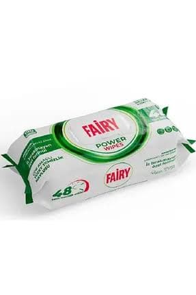 ست پاک کننده فیری FAIRY رایحه پودر صابون دستمال طی + دستمال چند منظوره سطوح 50+100 برگی — تصویر ۳