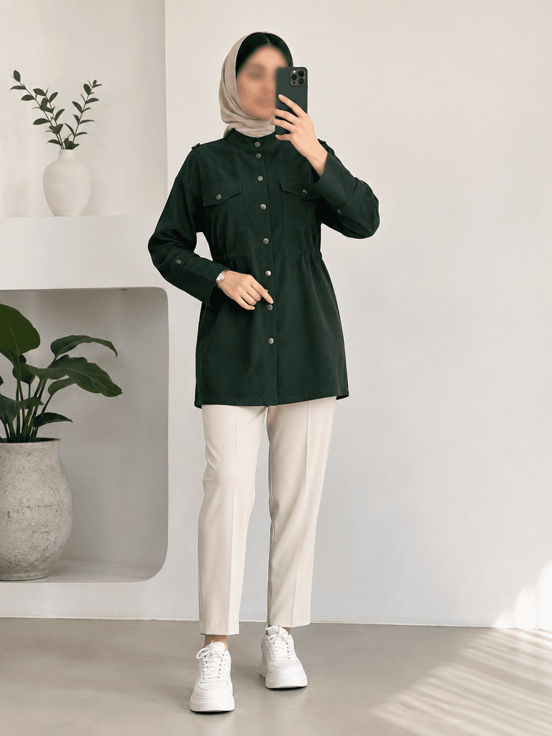 مانتو پاییزه کبریتی — تصویر ۳
