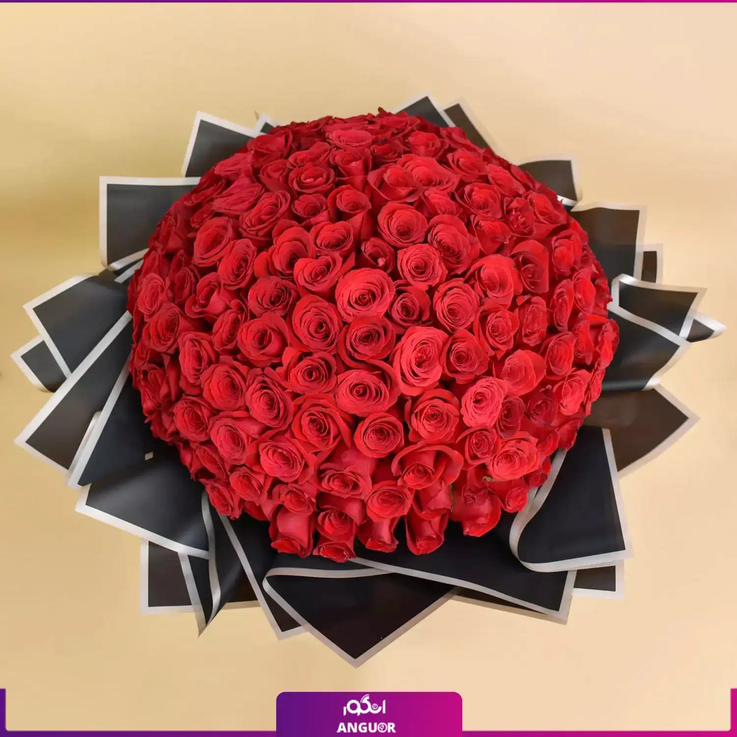Red Roses Bouquet (طرح بین الملل کلاسیک) — تصویر ۳