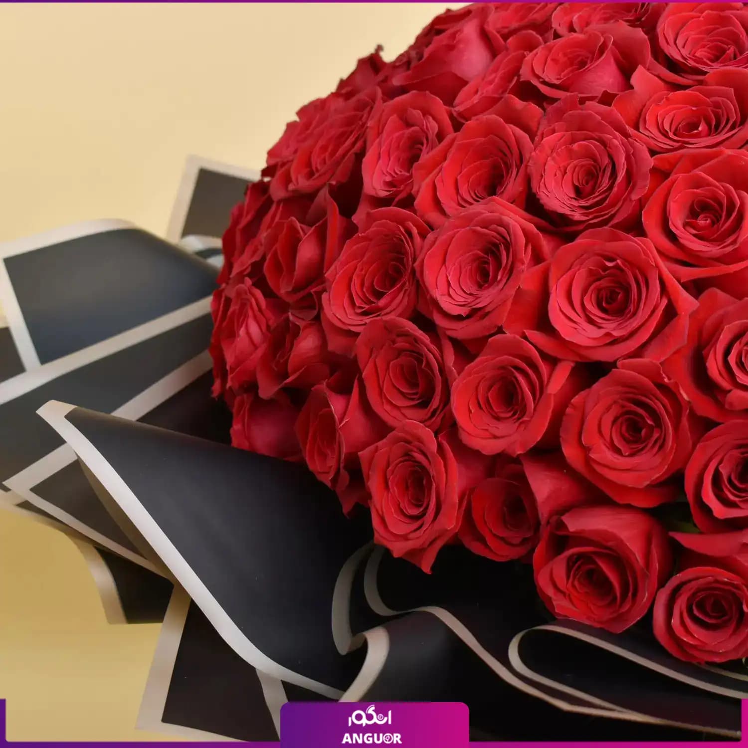 Red Roses Bouquet (طرح بین الملل کلاسیک) — تصویر ۴