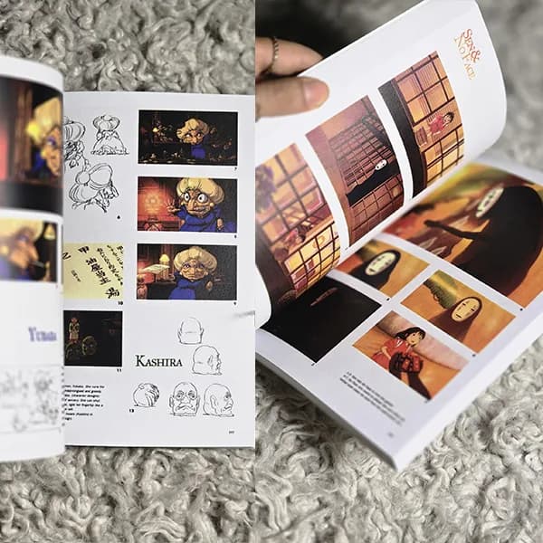 آرت بوک انیمه شهر اشباح The Art of Spirited Away — تصویر ۳