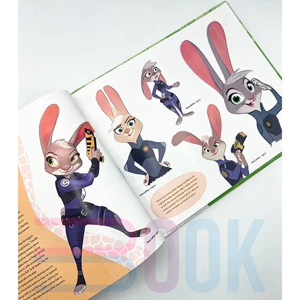 آرت بوک انیمشن زوتوپیا The Art of Zootopia — تصویر ۴