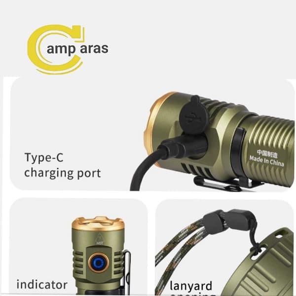 چراغ قوه جیبی نیچرهایک مدل CNK2300011-S — تصویر ۳