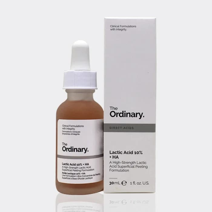 سرم لایه بردار و روشن کننده لاکتیک اسید 10% اوردینری ۳۰ میل Lactic Acid 10% + HA Superficial Peeling Formulation
