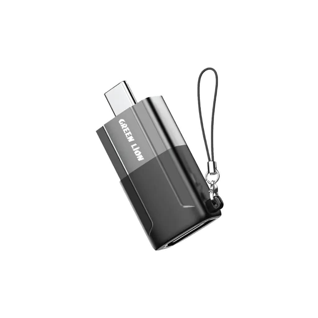 آداپتور تایپ سی به HDMI آلومینیومی گرین لاین مدل Green Lion Aluminum Alloy Shell Type C to HDMI Adapter
