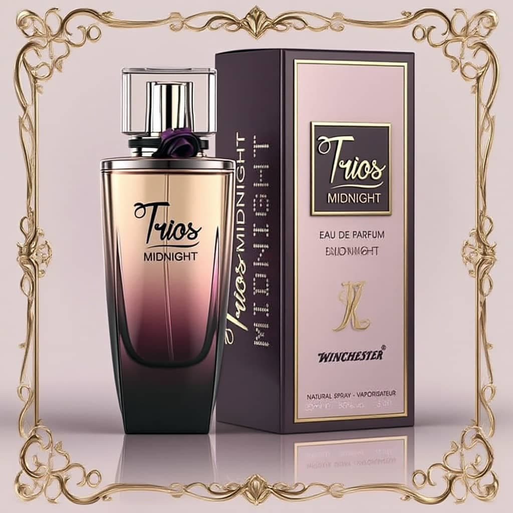 عطر ادکلن زنانه ترزور میدنایت رز وینچستر فرانسه مدل تریوس میدنایت (Royality Wenchistr Trios Midnight) حجم 100 میل — تصویر ۶