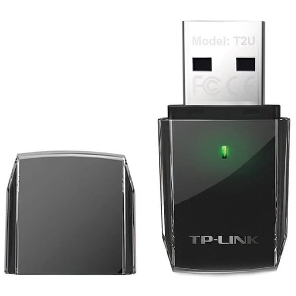 کارت شبکه USB بی سیم تی پی لینک Archer T2U مدل AC600 دوبانده — تصویر ۲
