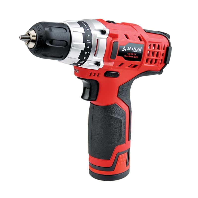 دریل پیچ گوشتی شارژی چکشی محک مدل CID-12LI \ MAHAK Cordless Percussion Driver Drill Model CID-12LI — تصویر ۳