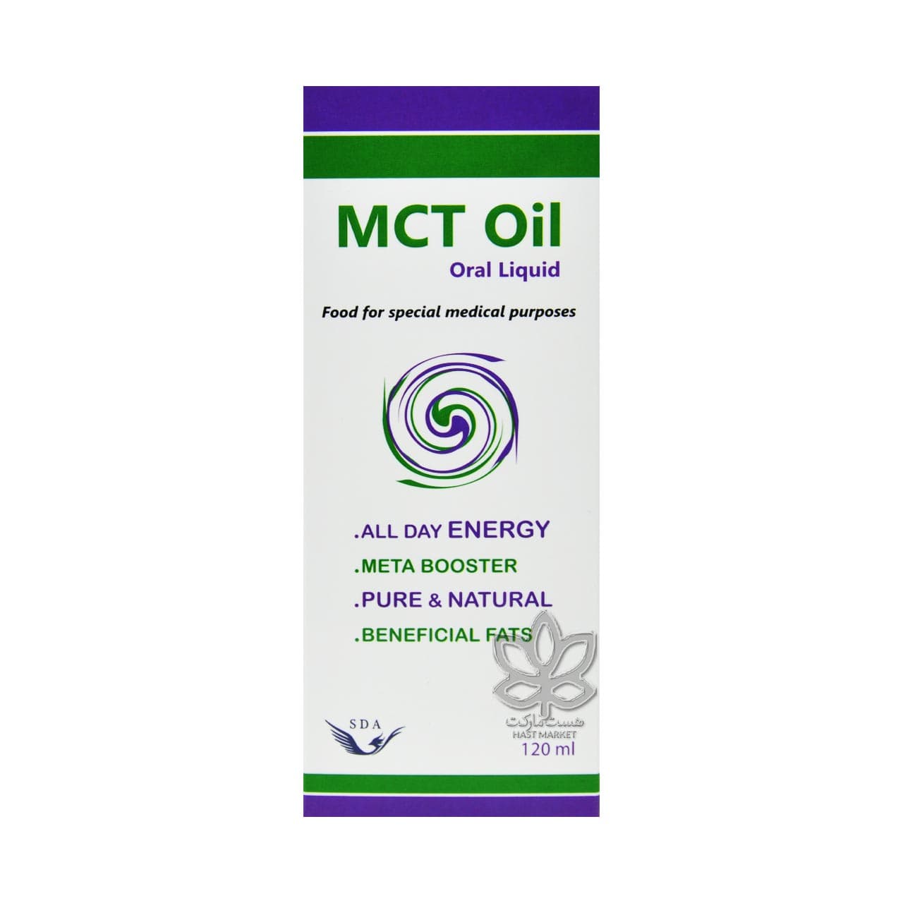روغن ام سی تی ( ام سی تی اویل ) mct oil خوراکی 120 میل – SDA — تصویر ۴
