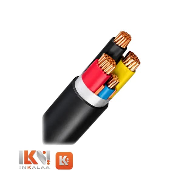 کابل مفتولی NYY – 4 رشته ای سطح مقطع 50 میلیمترمربع سیمپود