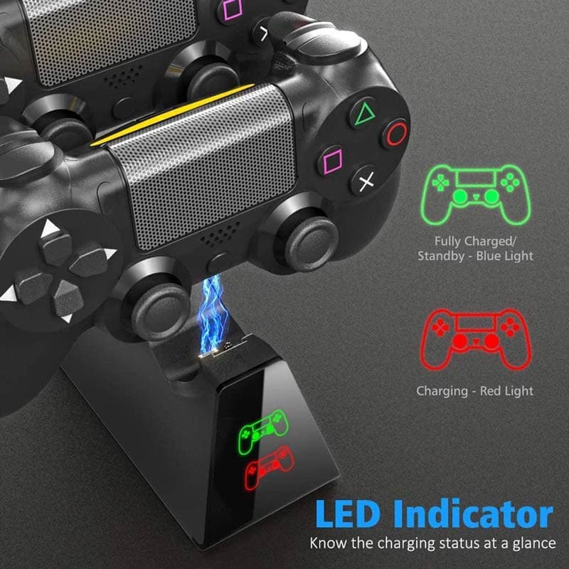 پایه شارژر دسته بازی PS4 دابی TP4-19012 — تصویر ۱۲