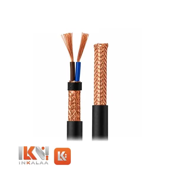 کابل شیلددار – 2 رشته ای سطح مقطع 0.75 میلیمترمربع سیمپود — تصویر ۲