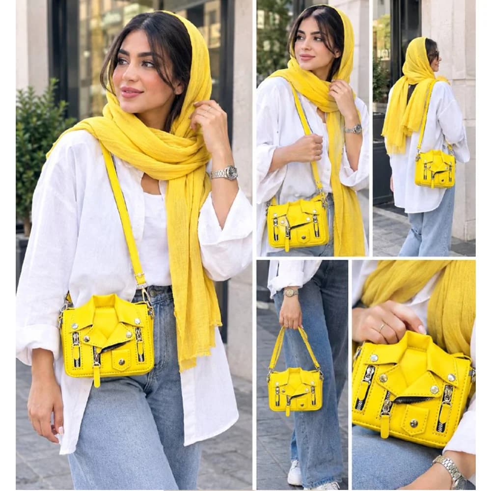 کیف دوشی دستی زنانه مدل 0000 — تصویر ۳