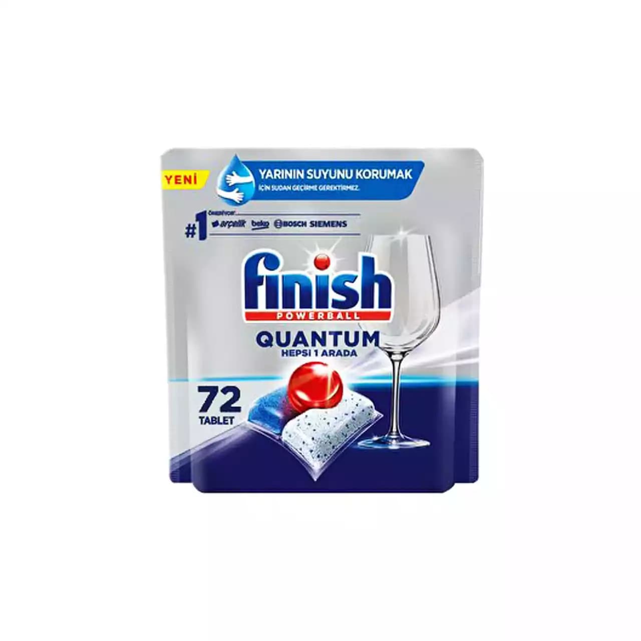 قرص ماشین ظرفشویی ۷۲ عدد کوانتوم فینیش – finish — تصویر ۴