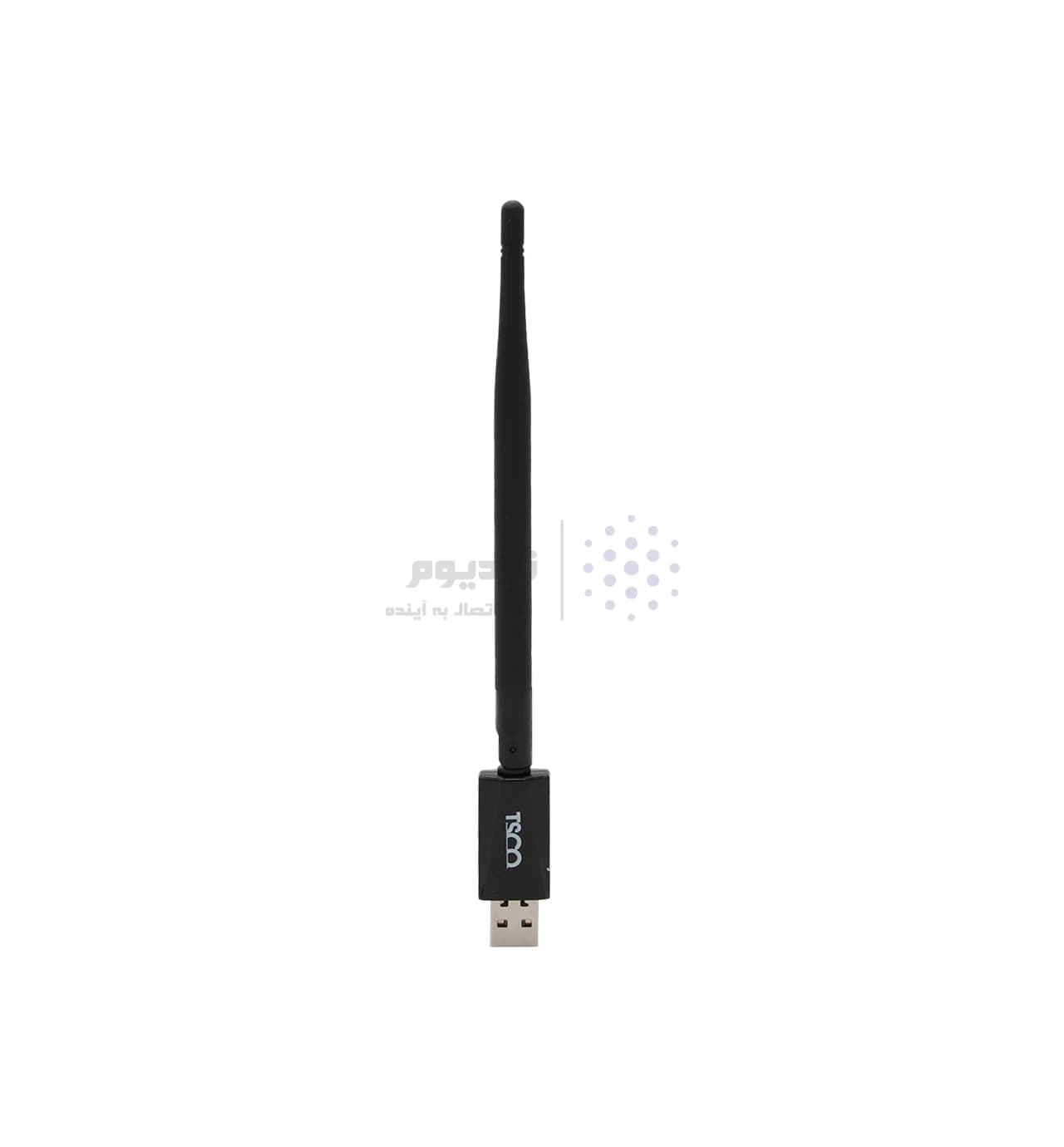 کارت شبکه USB (دانگل وای فای) دارای آنتن اکسترنال TSCO مدل TW 1010 با سرعت 150Mbps — تصویر ۲