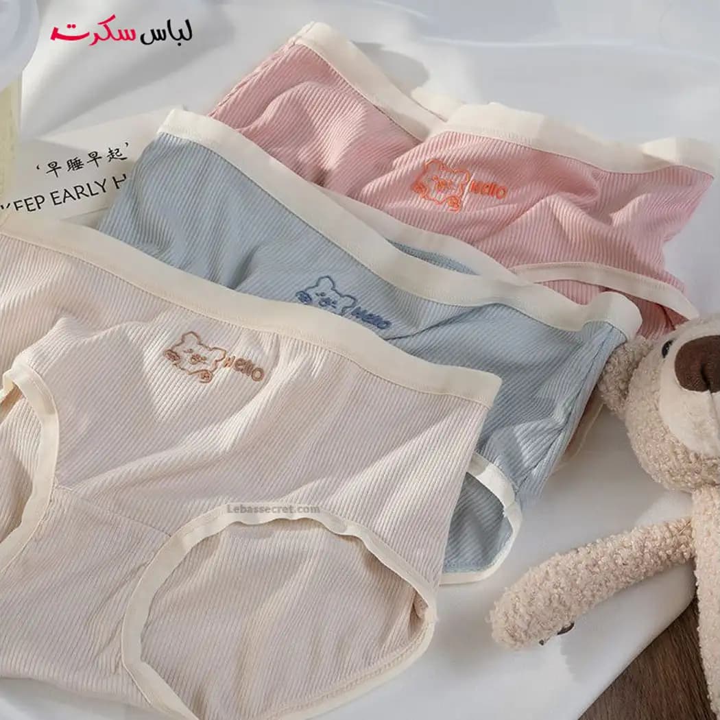 شورت فانتزی بسته 3 عددی Ls020 — تصویر ۷