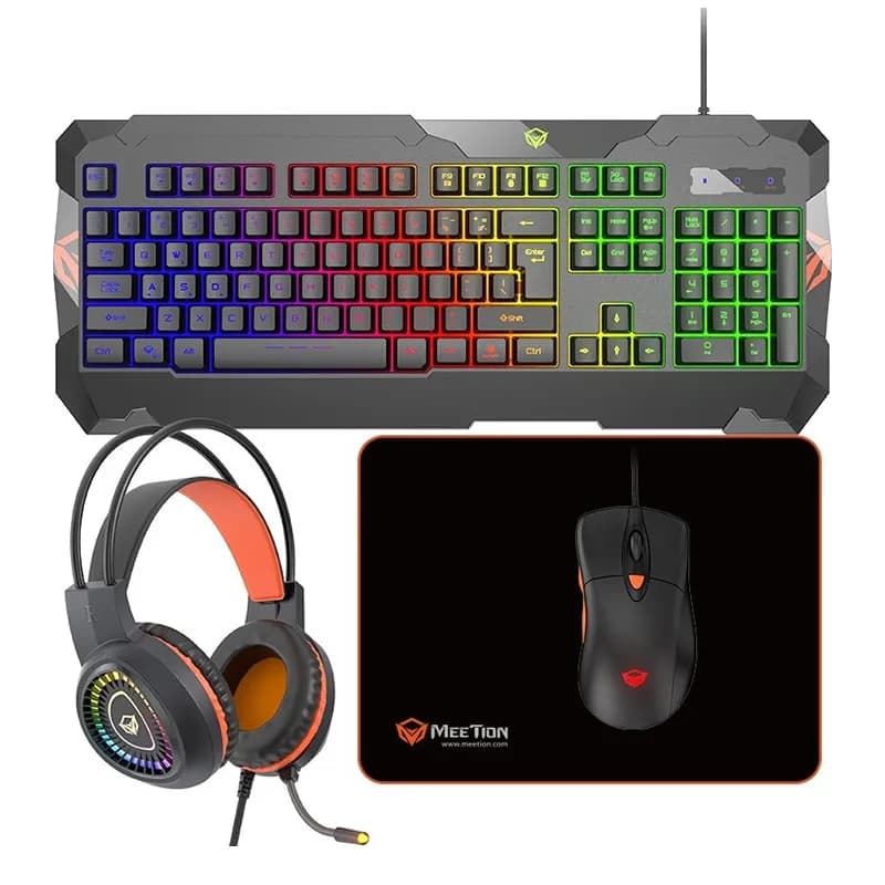 ست گیمینگ میشن مدل Meetion C505 4-in-1 Gaming — تصویر ۲