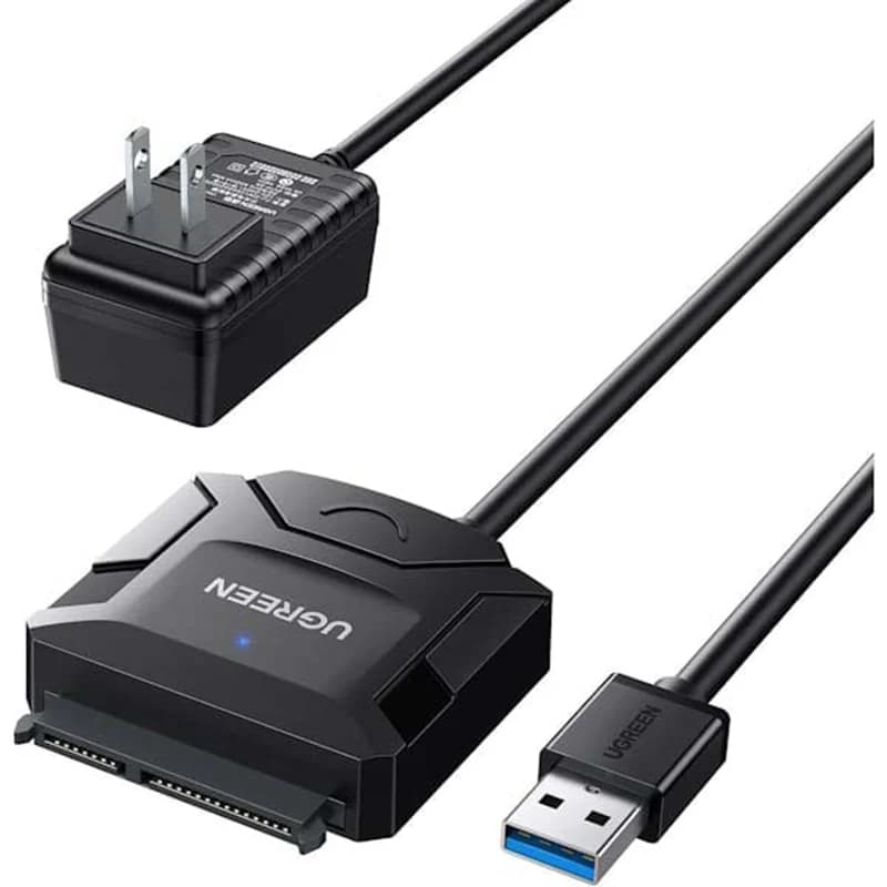 تبدیل USB-A 3.0 به 3.5/2.5 SATA یوگرین مدل CR108-20636