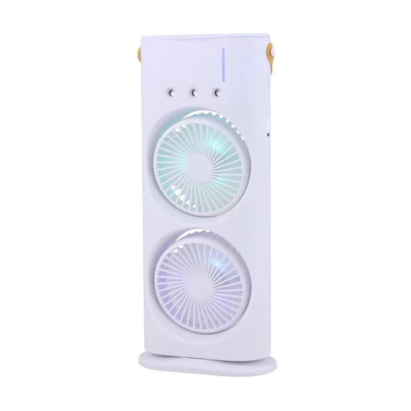 پنکه رومیزی شارژی رطوبت ساز Double Ended مدل LS-128