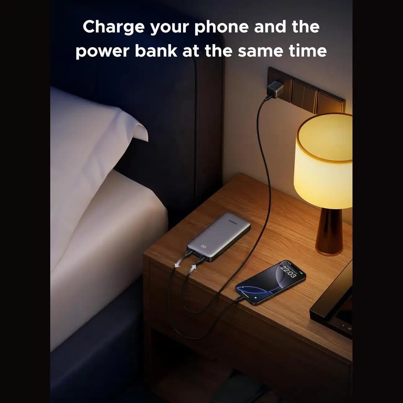 پاور بانک 10000 یوگرین UGREEN مدل PB535 55994 توان 30 وات — تصویر ۶