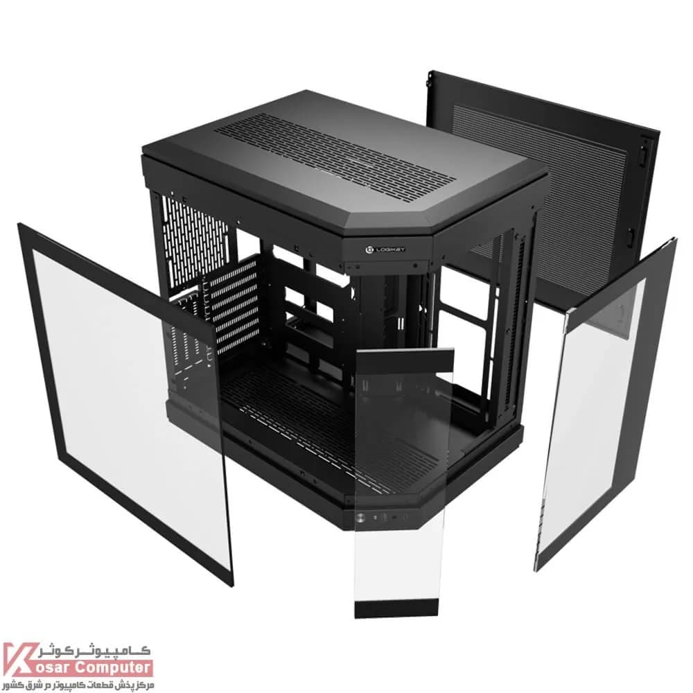 کیس گیمینگ لاجی کی مدل C560B — تصویر ۸