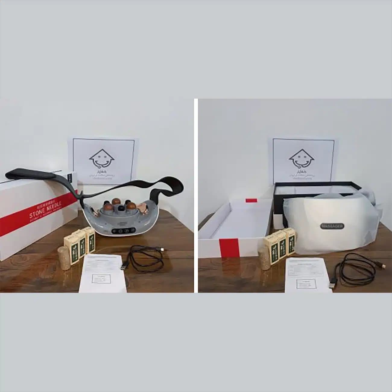 ماساژور رفع سلولیت شکم استون نیدل STONE NEEDLE شارژی و چندمنظوره — تصویر ۶