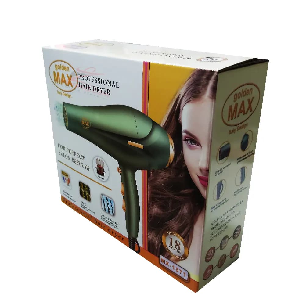 سشوار گلدن مکس مدل mx-1571 — تصویر ۵