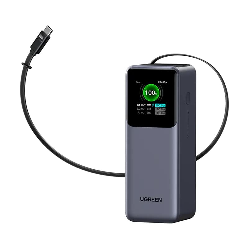 پاور بانک 20000 یوگرین UGREEN مدل PB726 55987B توان 165 وات — تصویر ۶