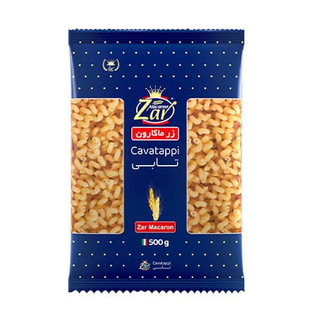 ماکارونی تابی زر ماکارون مقدار 500 گرم