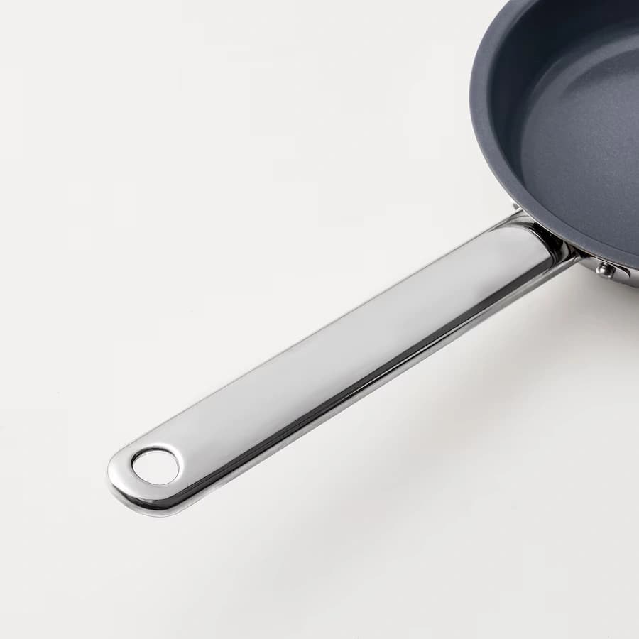 ماهیتابه با روکش استیل نچسب سایز 13 ایکیا مدل IKEA 365+ — تصویر ۴