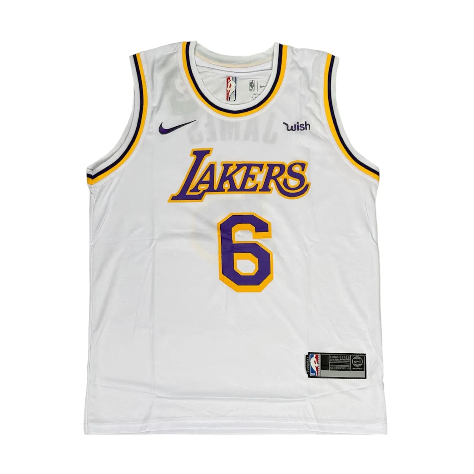 ست بستکبالی سفید LAKERS کد 6684 — تصویر ۵