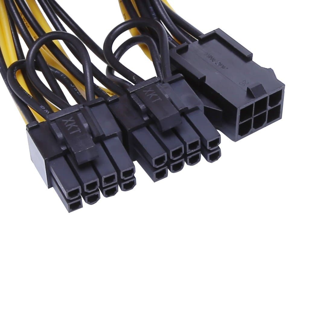 کابل تبدیل برق 6 پین به 8 پین گرافیک (power 6-pin to 8-pin dual) — تصویر ۳
