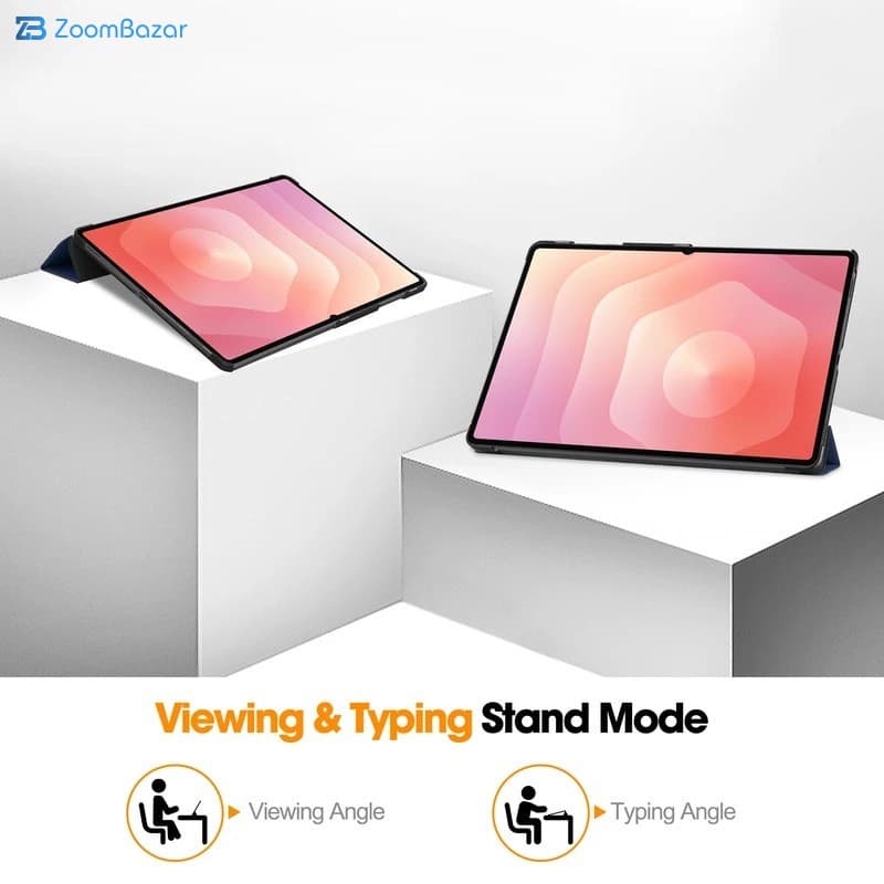 کیف کلاسوری اپیکوی مدل Leather مناسب برای تبلت سامسونگ Galaxy Tab S11 Ultra — تصویر ۴