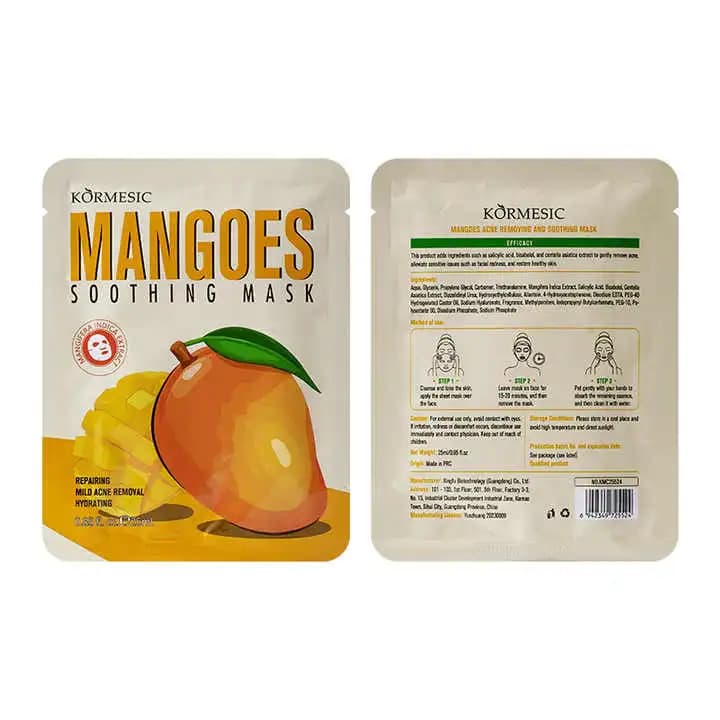 ماسک ورقه ای Kormesic Mangoes (بسته 10 عددی)