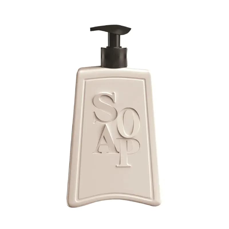صابون مایع تمیز کننده قوی SOAP مدل Egzotik Kokulu رنگ کِرِمی حجم 500 میلی لیتر