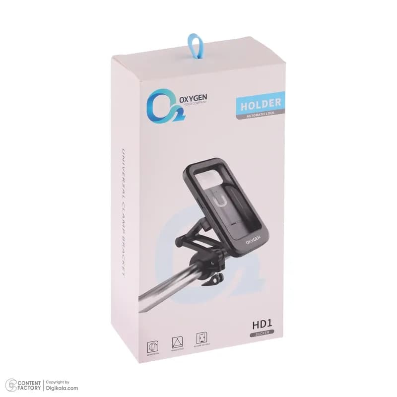 پایه نگهدارنده گوشی موبایل مخصوص دوچرخه اکسیژن مدل HD1 — تصویر ۱۱