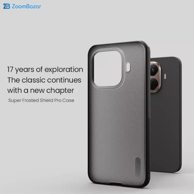 قاب نیلکین مدل Super Frosted Shield Pro Transparent مناسب برای گوشی موبایل شیائومی 15T Pro — تصویر ۳