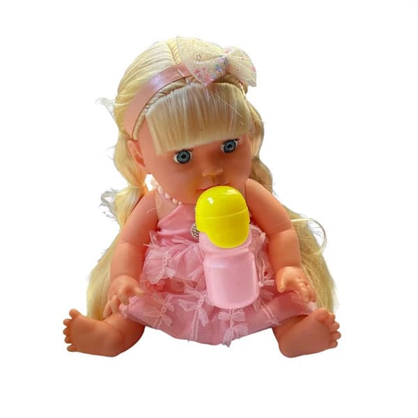 عروسک دخترانه بی بی بورن Yale Baby ارتفاع 35 سانتیمتر — تصویر ۶