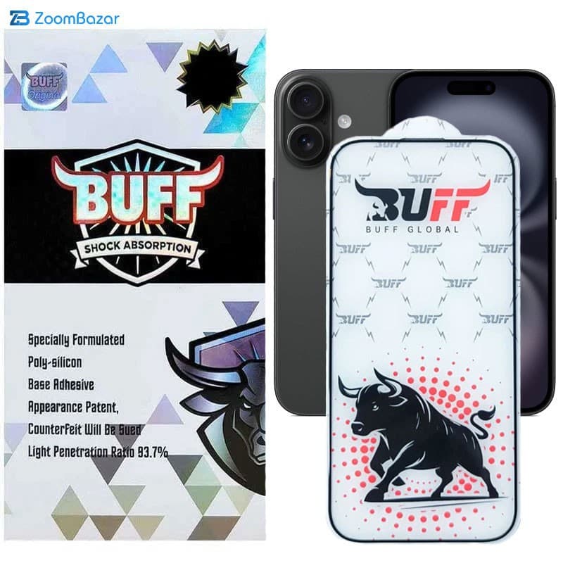 گلس بوف مدل Black Fighter-Guarantee مناسب برای گوشی موبایل اپل iPhone 16/ 15/ 14 Pro — تصویر ۲