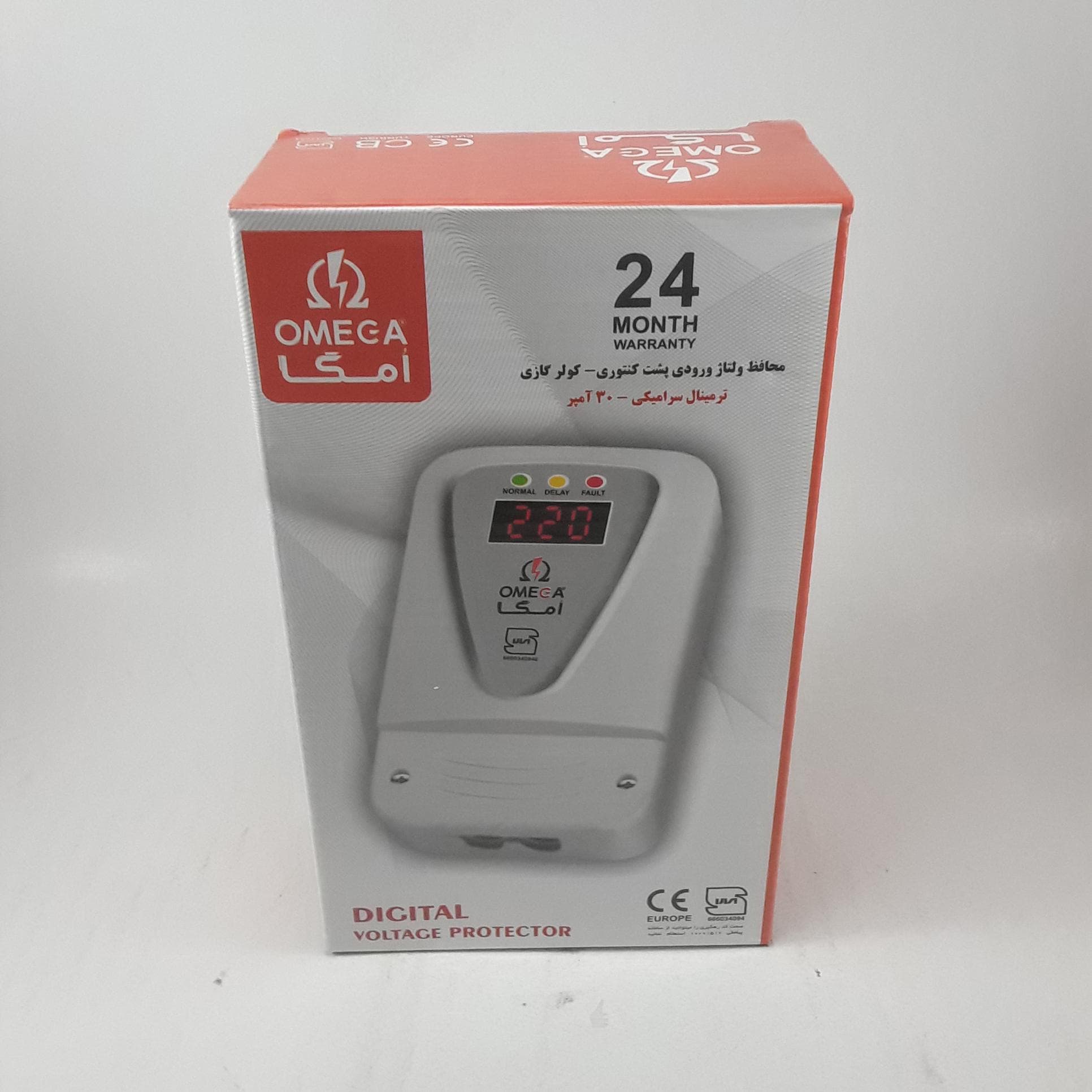 محافظ پشت کنتوری ترمینالی امگا OMEGA دیجیتال | مدل T-6500 — تصویر ۷