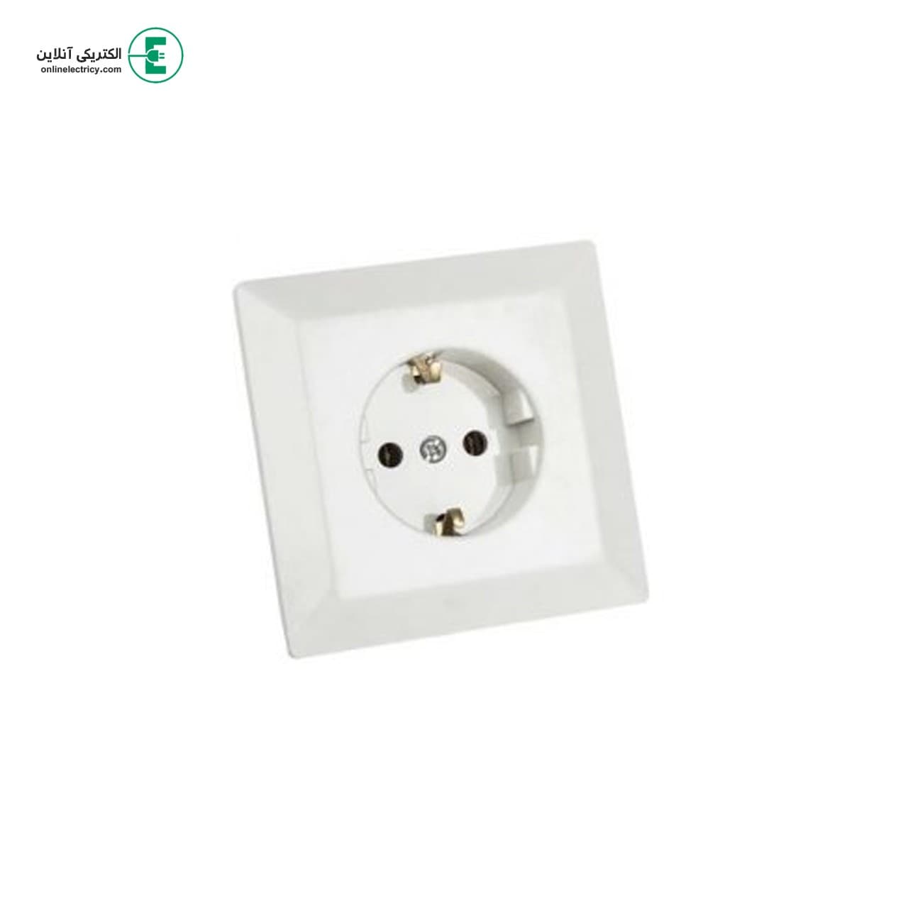 پریز ارتدار توکار با مغزی سرامیک طرح قدیم پارت الکتریک