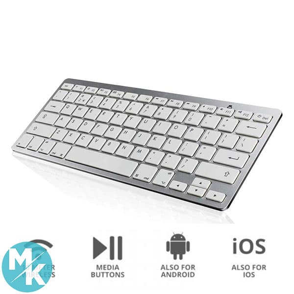کیبورد بی سیم بلوتوث دار برند meega مدل BKB800