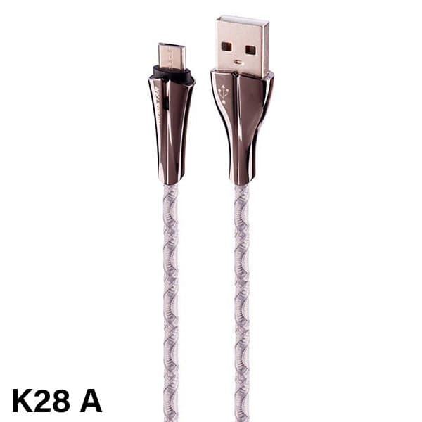 کابل شارژ 1 متری microUSB کینگ استار K28 A