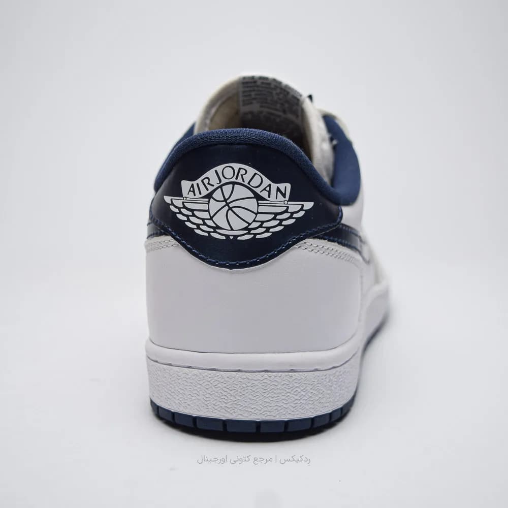 کتونی Nike مدل Jordan 1 Retro Low 85 Metallic Blue – FB9933-141 — تصویر ۵