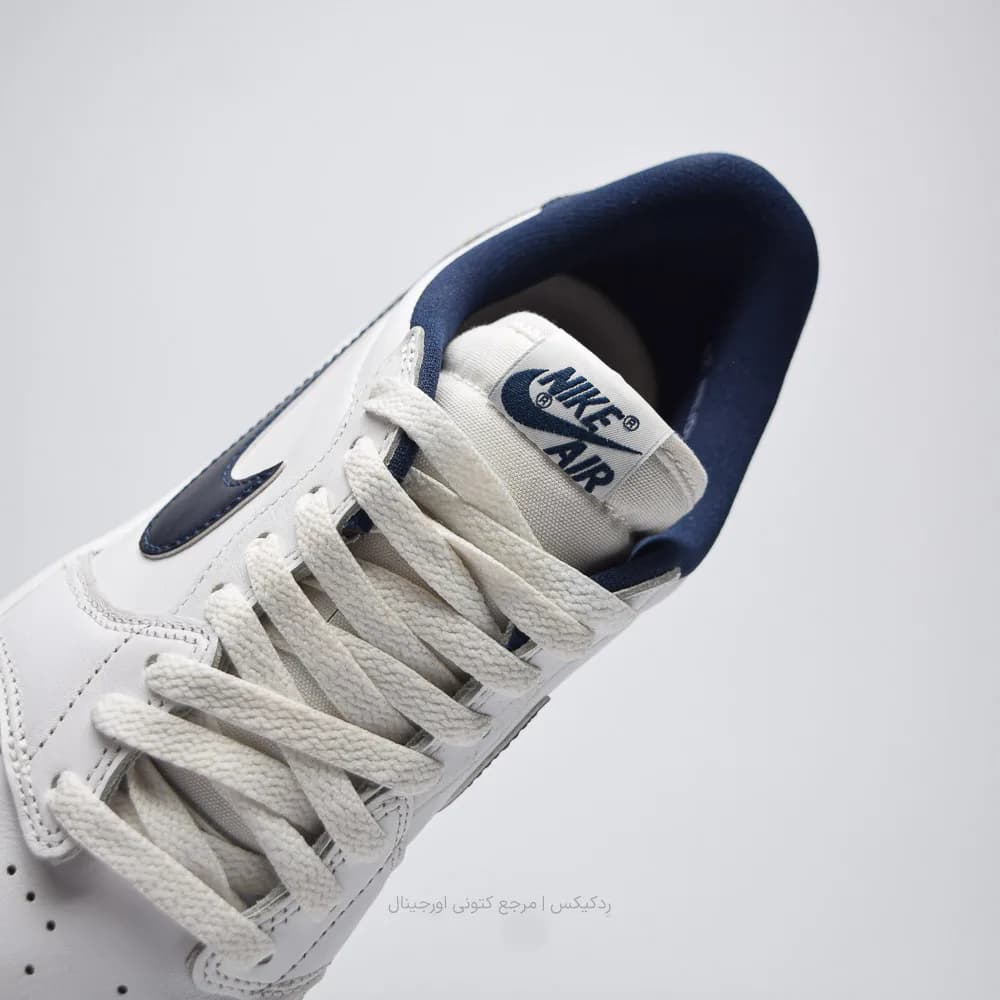 کتونی Nike مدل Jordan 1 Retro Low 85 Metallic Blue – FB9933-141 — تصویر ۸