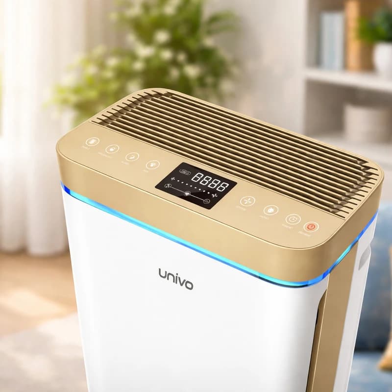 دستگاه تصفیهکننده هوا خانگی پنج مرحلهای یونیوو مدل UAir Cloud 480 Hydra — تصویر ۸