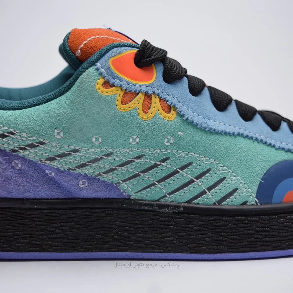 کتونی Puma مدل Suede XL “Dia De Los Muertos Mint” – 398409-01 — تصویر ۶